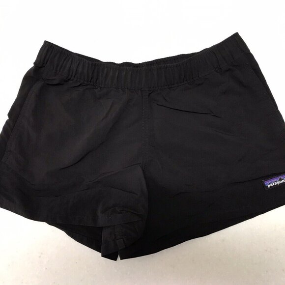 PATAGONIA Barely Baggies Black Drawstring Shorts, Size XS - Picture 13 of 14